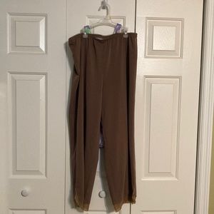 K Jordan crop tan pants L